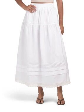 Cotton Maxi skirt
